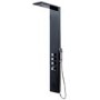 Aspire Black Thermostatic Shower Tower Panel