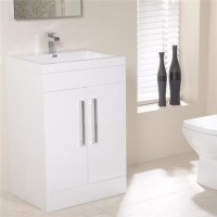 TD White 600 Vanity Unit