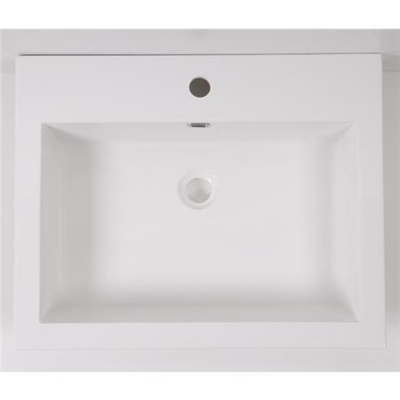 TD White 600 Vanity Unit