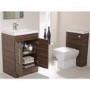 TD Walnut 600 Vanity Unit