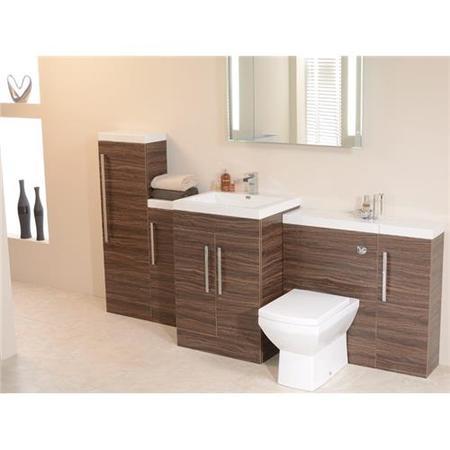 TD Walnut 600 Vanity Unit