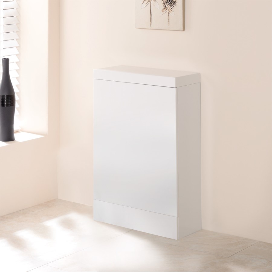 TD 500mm White WC Toilet Unit