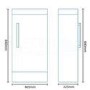 TD White 400 Storage Unit