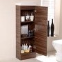 1200mm Floor Standing Single Door Cabinet Walnut - TD