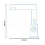 Plasma Basin Mixer Tap