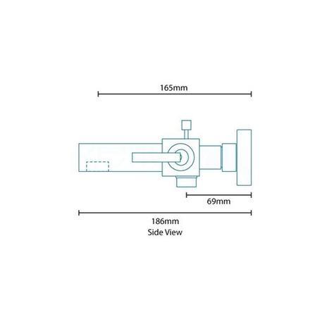 Plasma Wall Mounted Bath Shower Mixer
