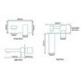 Plano Wall Mounted Bath Filler