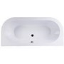 Dee Freestanding Bath with Black Surround