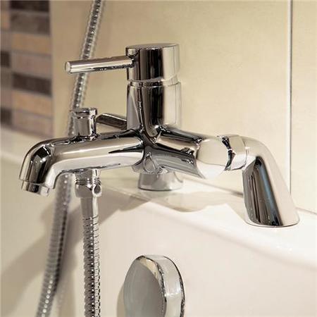 Focus Deck Mounted Bath Shower Mixer