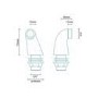 Focus Deck Mounted Bath Shower Mixer