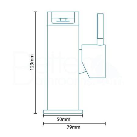 Cascata Waterfall Cloakroom Basin Mono Tap