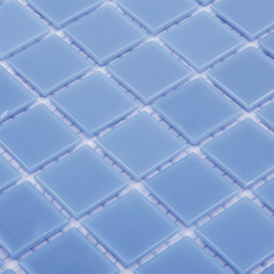 Cornflower Blue Wall Mosaic