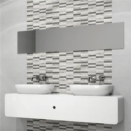 Polis Relieve Gris Wall Tile