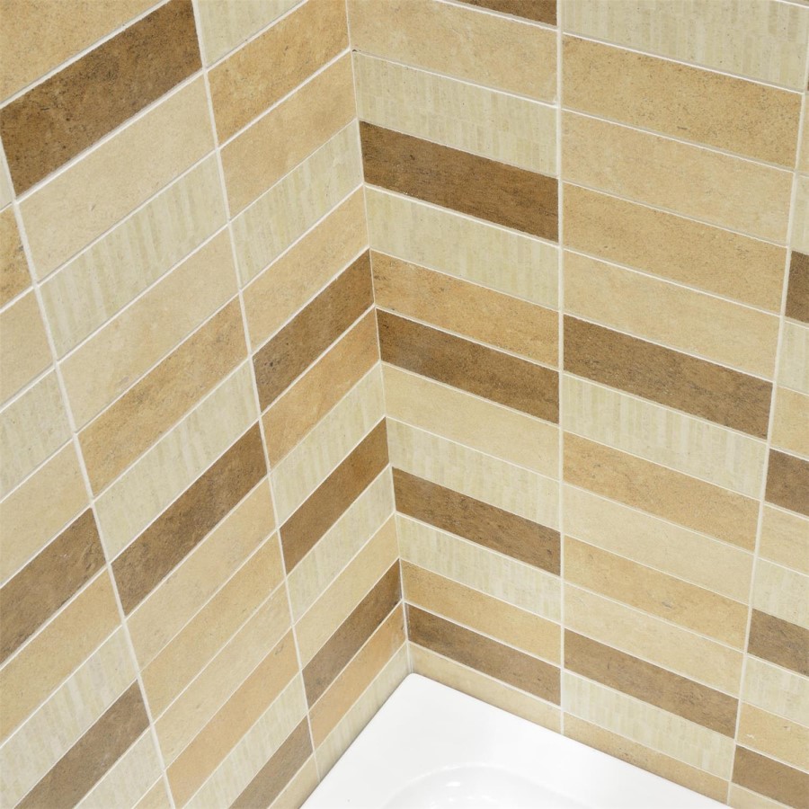 Epsilon Malla Marfil Wall/Floor Mosaic