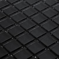 Black Glass Wall Mosaic