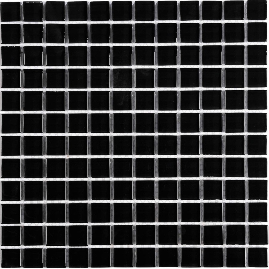 Black Glass Wall Mosaic