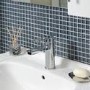Grey Glass Wall Mosaic