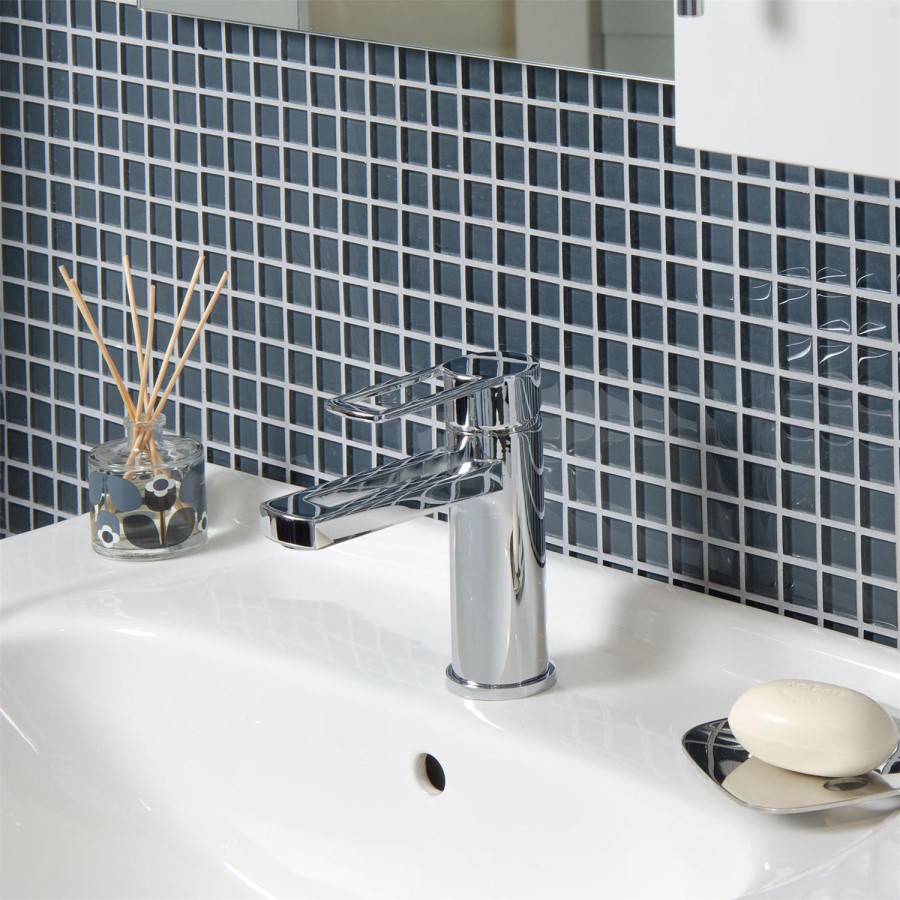 Grey Glass Wall Mosaic