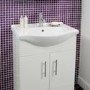 Purple Glass Wall Mosaic