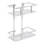 Cromo Two Shelf Rectangular Basket