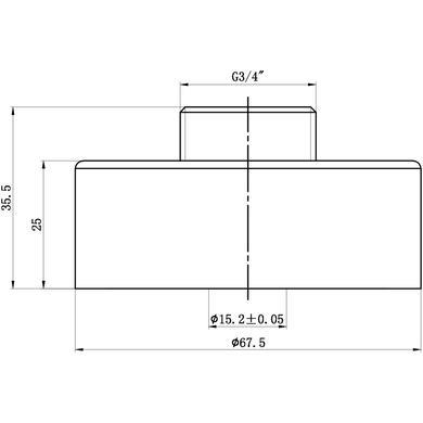 GRADE A1 - Round Bar Valve Easy Plumb Kit