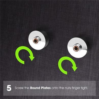 Round Bar Valve Easy Plumb Kit