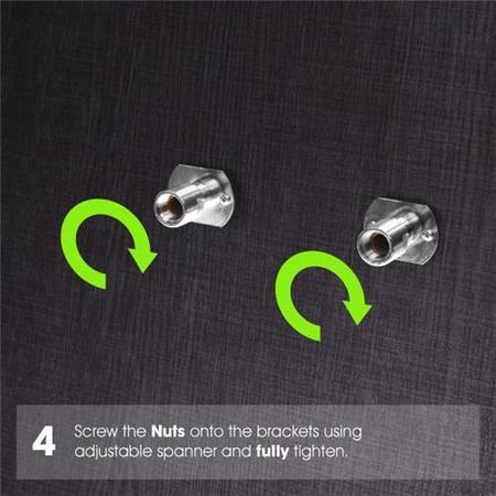 Square Bar Valve Easy Plumb Kit