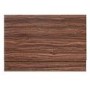 Walnut Finished 750 Height Adjustable End Panel with Plinth