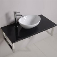 Countertop 90 Shelf and Shell Basin