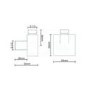 Square Shower Outlet
