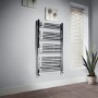 1150 x 500mm Straight Chrome Heated Towel Rail - Beta Heat Range