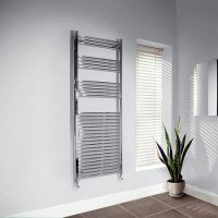 Beta Heat 1700 x 500mm Straight Chrome Heated Towel Rail