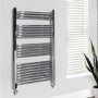 Beta Heat 1150 x 600mm Straight Chrome Heated Towel Rail