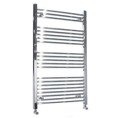 Beta Heat 1150 x 600mm Straight Chrome Heated Towel Rail