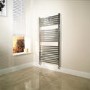 Beta Heat 1200 x 600mm Square Chrome Heated Towel Rail