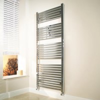Beta Heat 1600 x 600mm Square Chrome Heated Towel Rail