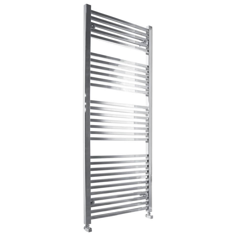 Beta Heat 1600 x 600mm Square Chrome Heated Towel Rail