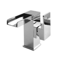 Waterfall Side Lever Basin Mixer Tap - Quadra Range