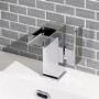 Waterfall Side Lever Basin Mixer Tap - Quadra Range