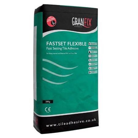 Granfix Grey Fast Set Flexible 20kg Adhesive