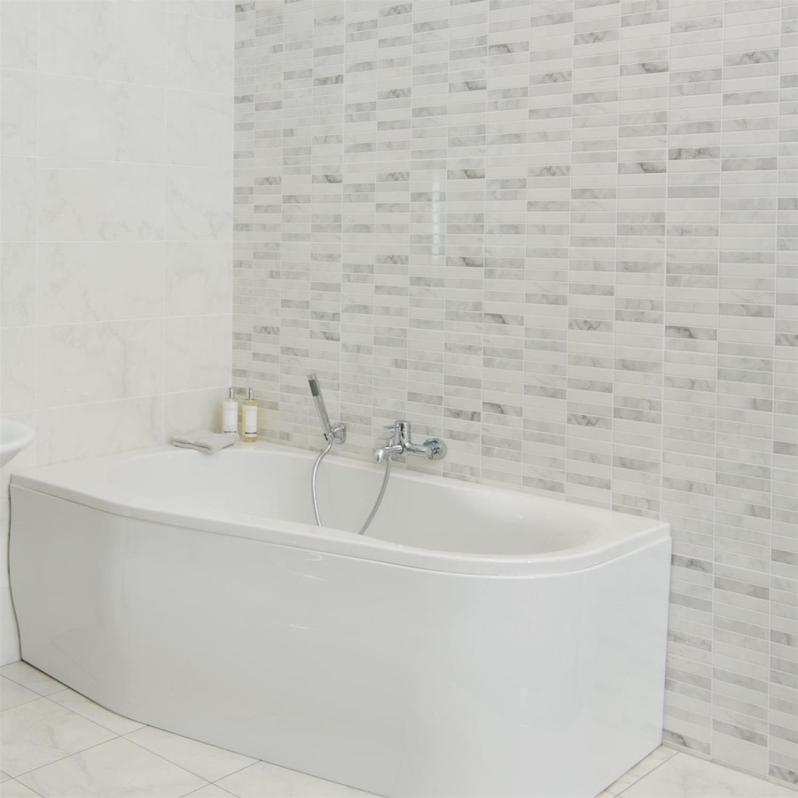 Carrara Brillo Pre-Scored Wall Tile