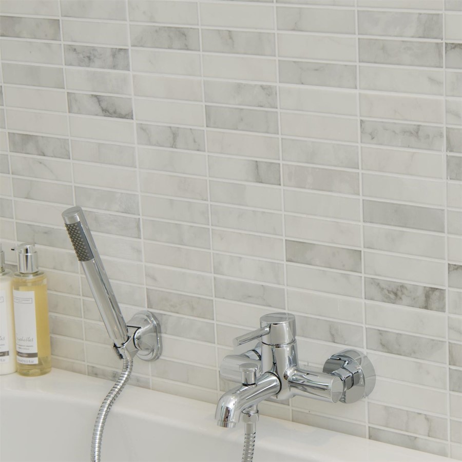 Carrara Brillo Pre-Scored Wall Tile