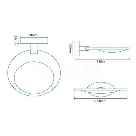 Polar Soap Dish