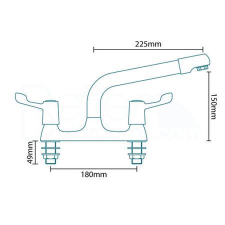 Kansas Kitchen Mixer Tap