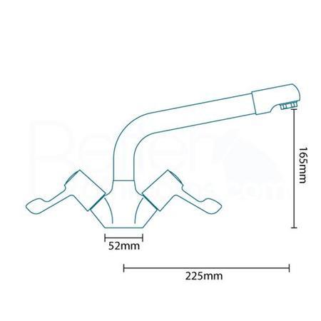Montana Kitchen Mixer Tap