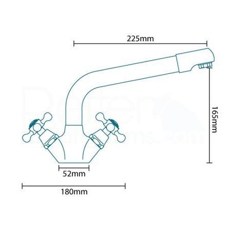Prescot Kitchen Mixer Tap