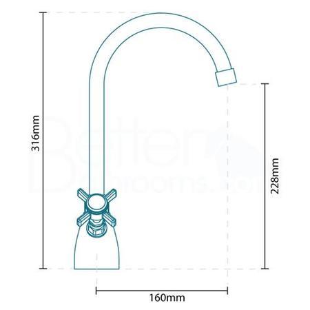 Charlotte Kitchen Mixer Tap