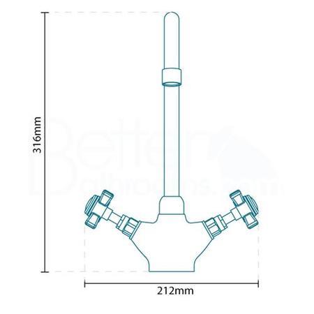 Charlotte Kitchen Mixer Tap