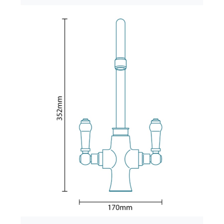 Elizabeth Kitchen Mixer Tap