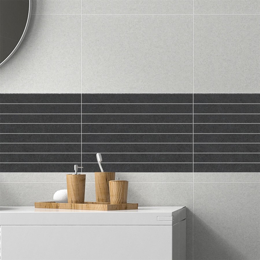 Marbella Grafito Relieve Wall Tile